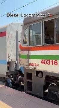 Epic Diesel Locomotive Sound & Train Passing Moment 🚆 #trainshorts