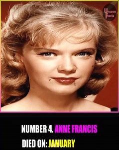 57K views · 1.8K reactions | Remembering Anne Francis, star of Forbidden Planet and Honey West, who has died at 80. #reels #reels2025 #annefrancis #hollywood #actress #forbiddenplanet #honeywest #cancer | Unseen Facts Compilations | Facebook