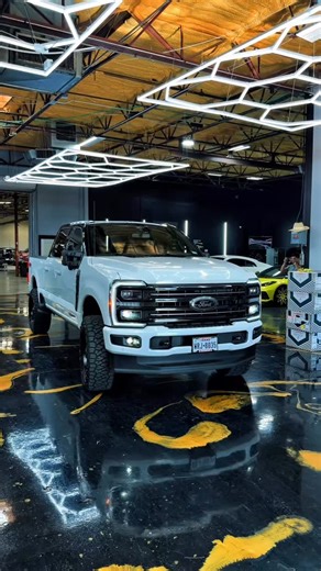 Jekyll & Hydes on Instagram: "New Ford F250 gets a tuxedo wrap with custom paint emblems. 📲 For availability text or call 817-822-6262. #ford #fordsofinstagram #trucksofinstagram #trucks #reels"