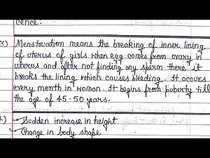 NCERT/CBSE : Class 8 Science Chapter 7 Reaching the age of adolescence | QUESTION ANSWER 📚
