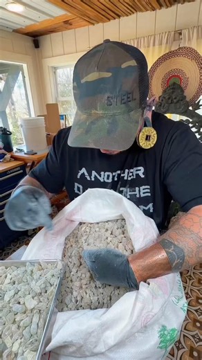 Hand Sorting Frankincense
