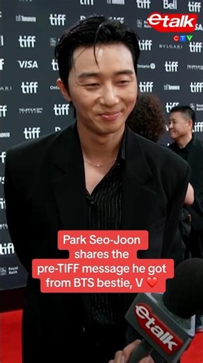 Park Seo-Joon shares pre-TIFF message he got from V
