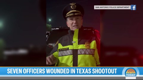 7 San Antonio officers shot and wounded by barricaded suspect