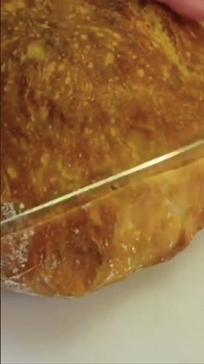 Homemade RUSTIC BREAD 😋 So YUMMY 😍 #food #baking #bread #easy #recipe #tutorial #homemadebread