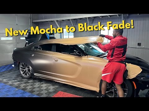 Dodge Charger Fade Wrap Install Guide (Complete Solo Tutorial)
