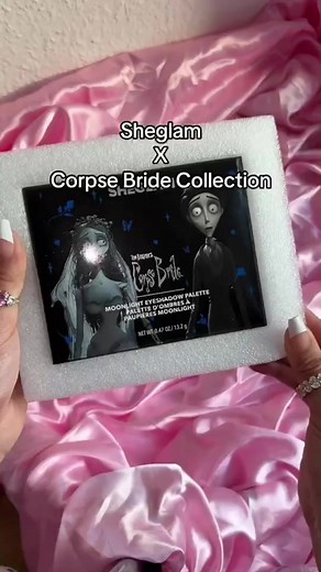 ASMR Swatch of Sheglam Corpse Bride Collection by Leenyourfavv1