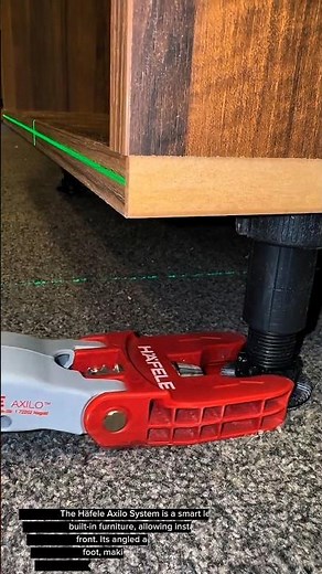 Amazing Cabinet Leveling Tool! Häfele Axilo System – Perfect Furniture Installation Hack!”