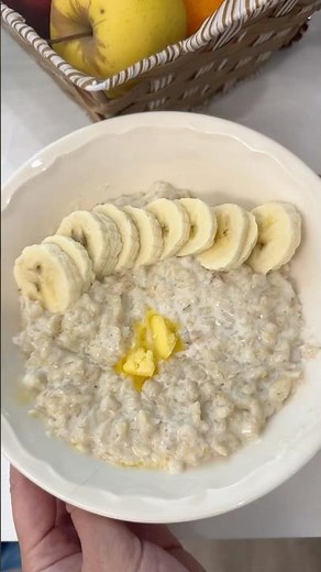 Рецепт овсяной каши на молоке