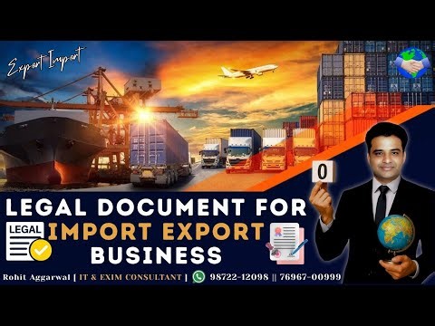 Import-Export Legal Documents Full Guide for Beginners #LegalDocuments #InternationalTrade