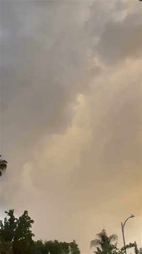 Calm before the Storm part 2 (Hailstorm approaching Modesto CA)