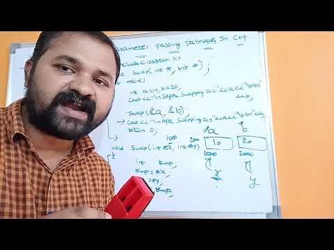 Parameter Passing Techniques In C++ || Passing Arguments to functions in cpp || Pass by reference