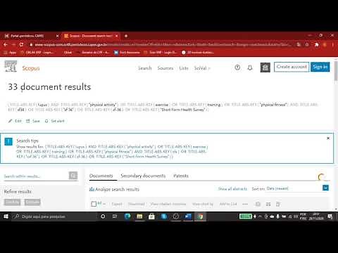 [Tutorial Completo] Busca simples e avançada na Base de Dados Scopus