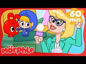 Morphle On The News | Morphle's Family | My Magic Pet Morphle | Kids Cartoons