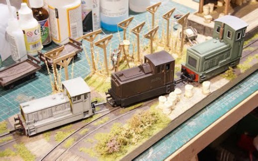 【火车模型】Building a 1:35 scale Narrow Gauge locomotive to run on OO gauge track-2