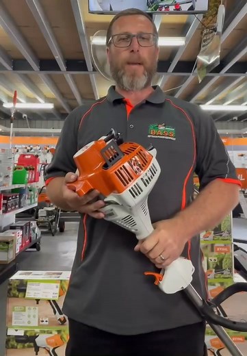 Boss man with a special on the Stihl FS-45C whipper snipper 🧡 | Bass Outdoor Power Equipment
