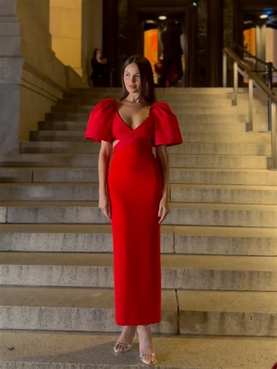 CAROLINA HERRERA | @EizaGonzalez joined Creative Director @WesGordon, American Womenswear Designer of the Year nominee, at the 2025 CFDA Fashion Awards. Eiza... | Instagram