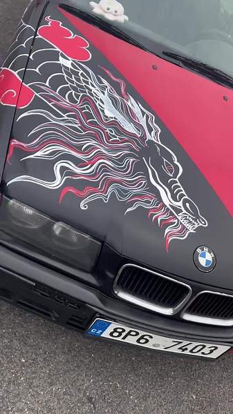 Dragon Car Painting Process | 8-Hour Transformation