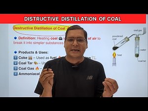 🔥 Destructive Distillation of Coal | Combustion and Flame Class 8 | NCERT Science Chapter 3