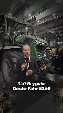 The new 340-horsepower 8 Series is in the field! #tractormeter #agritechnica2025 #DeutzFahr #Deut...