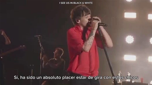 🎥| Louis mencionando a One Direction y agradeciendo a sus fans y a su banda | 𝙄 𝙎𝙚𝙚 𝙐𝙨 𝙄𝙣 𝘽𝙡𝙖𝙘𝙠 & 𝙒𝙝𝙞𝙩𝙚