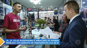 224K views · 5.7K reactions | Uma mulher comprou um videogame para o marido e o console deu problema no 1º dia de uso. O aparelho, que custou quase R$ 4 mil, ficou mais de 80 dias no conserto. Quando Celso Russomano foi até a loja para apurar o caso, o clima ficou tenso. Acompanhe! | Programa Hoje em Dia | Facebook