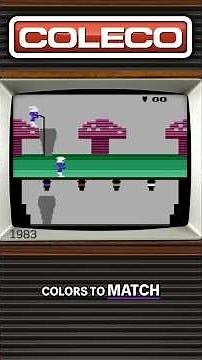 SMURFS SAVE THE DAY | Atari 2600 Game from Publisher Coleco