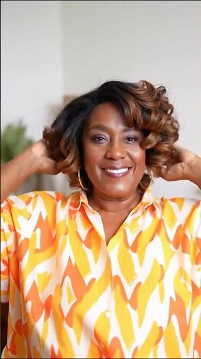 Rollerset on My Natural Hair | Over 50 | First Try | Hot Rollers