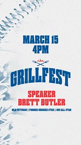 Faith. Grit. Victory. ⚾🔥 Join us for Grillfest with MLB legend Brett Butler as he shares his powerful story of perseverance and faith. Don’t miss an evening of great food and inspiration! 📅 Saturday, March 15 | ⏰ 4 PM | 📍 Third Space 💲 $20 per person Register now before it’s too late! 🔗 [https://myovcn.churchcenter.com/registrations/events/2684738 ] | Oro Valley Church of The Nazarene
