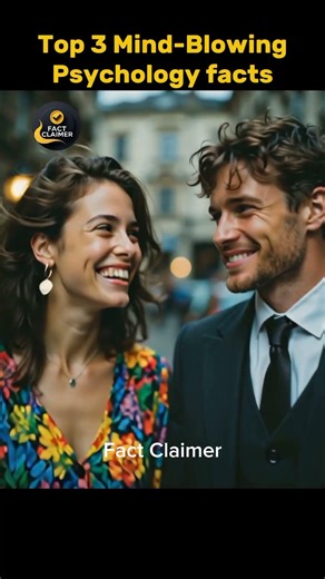 Top 3 Mind-Blowing Psychology Facts | Human Psychology Facts | Brain Secrets Revealed #viralshorts