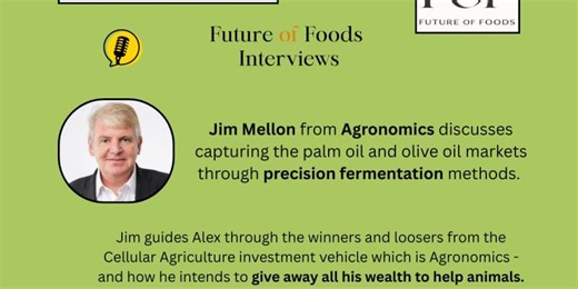 Investing in Cultivated Proteins and Precision Fermentation and a Planet Healthy Disruption for Palm Oil. | Alex Crisp