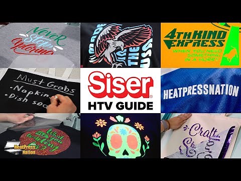 Siser's Essential Guide to Heat Transfer Vinyl
