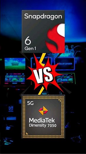 SD 6 Gen 1 vs Dimensity 7050 #techype #gamingprocessor #gamingphone