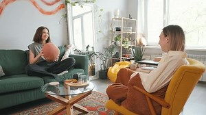 Happy Patient Psychologist Exchanging Mental Health Stock Footage Video (100% Royalty-free) 3509497531 | Shutterstock