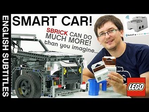 Smart LEGO car. Amazing SBRICK! Реальные возможности SBRICK!