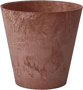 Root & Vessel Napa Round Planter, Rust, 8"