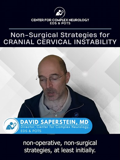 Non-Surgical Strategies for Cranial Cervical Instability by Dr. David Saperstein. Cranial Cervical Instability, also known as CCI, is a medical condition that occurs when the ligaments and connective tissues that support the head and neck become weakened or damaged. This can lead to excessive movement between the skull and the upper cervical spine, causing a variety of symptoms such as chronic headaches, neck pain, vertigo, and even cognitive impairment. CCI is often seen in individuals with con