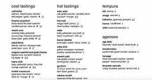 Feast Your Eyes on the Full Uchi Dallas Menu