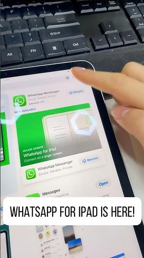 😲✅WhatsApp for iPad is HERE! Download Whatsapp for iPad Now! #fyp #whatsapp