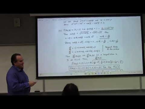 Multivariate Calculus: review for Test 2, 10-6-25
