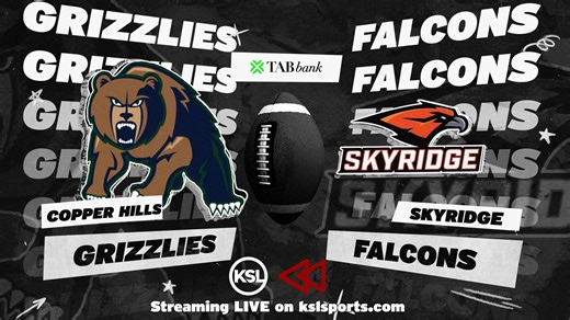 Join Trevor Allen LIVE from Skyridge tomorrow afternoon as the Falcons welcome in the Copper Hills Grizzlies for a 6A 2nd Round matchup! If you can't make it to the game watch the game LIVE beginning at 4PM on kslsports.com! @kslsports @tab.bank @trevorallenksl @chgrizzliesfootball @coach_d_matthews @ryu_duy4 @ethan_14_hill @tijatatee @logan_batt13 @darius.fue @skyridgefb @jhemm3 @its_ksweet13 @huntersheff_2 @xclusive.nxro @griffin_kunz11 @harviemoeai @die5el_ | KSLSportsRewind
