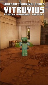 Minecraft Vitruvius: The Tuscan Farmhouse - Chapter 1 #minecraft #gaming #series #survival