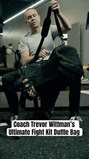 Coach Trevor Wittman's Ultimate Fight Kit Duffle Bag | #UFC #MMA #MixedMartialArts #GymGear #Shorts