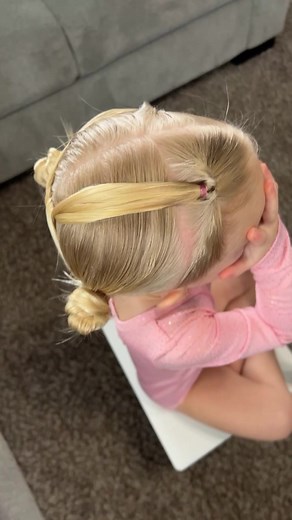 Cute and Easy Gymnastics Hairstyles for Kids