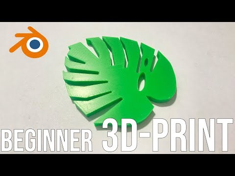 BEGINNER - 3D Model and PRINT in 10 minutes