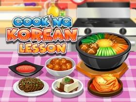 Cooking Korean Lesson - Free game at Playpink.com