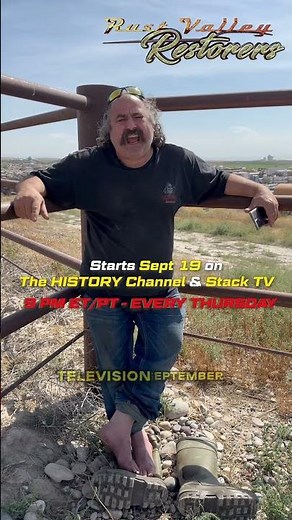 Rust Valley Restorers is back for Season 5. Sep 19 on The HISTORY Channel and streaming on STACK TV