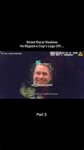 Street Racer Realizes He Ripped a Cop's Legs Off part 3😳 #truecrime #cops #crimestories #bodycam #crimetok