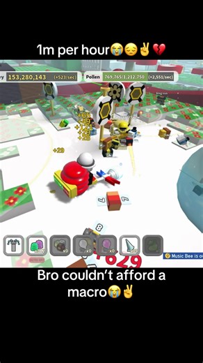 Im crine😭#beeswarmsim #macro #fyppppppppppppppppppppppp | bee swarm simulator