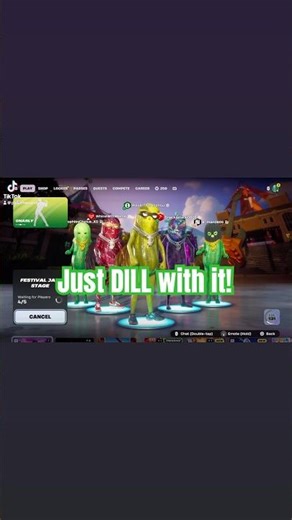 Silly Fortnite moments with our kids. A variety pack of Big Dills!😂 #bigdill #fortnite #familytime