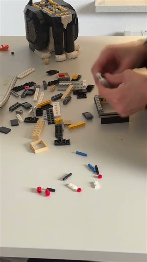 Building a Lego Cat for my room #lego #legocat #build